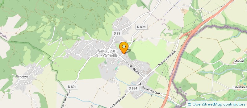 localisation de l'entreprise BGB ANALYTIK FRANCE à SAINT-JEAN-DE-GONVILLE