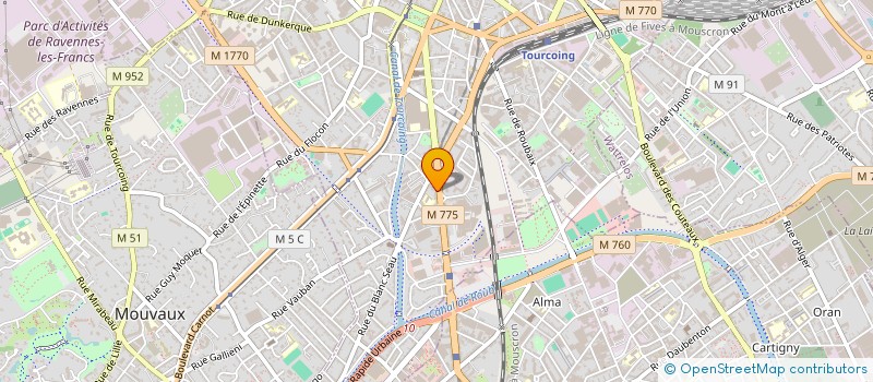 localisation de l'entreprise BGB CONSULT  TOURCOING