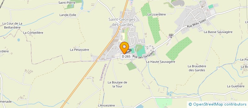 localisation de l'entreprise BGB INVEST  CHEMILLE-EN-ANJOU