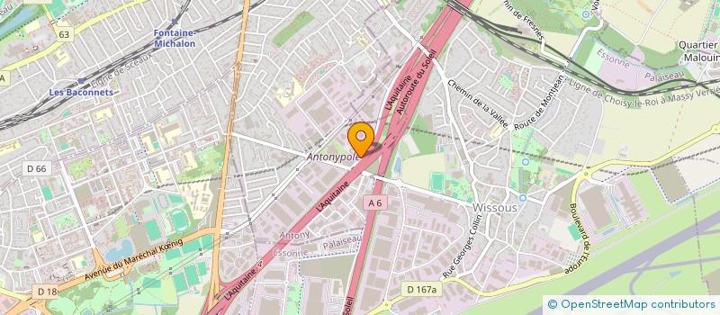 localisation de l'entreprise BGC BAT  PARIS