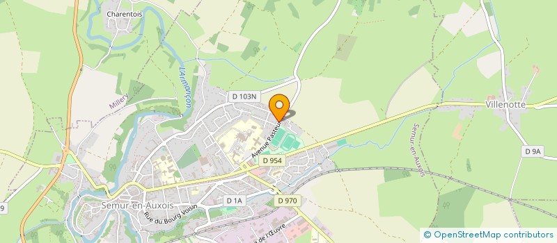 localisation de l'entreprise BGC CONNECT  SEMUR-EN-AUXOIS