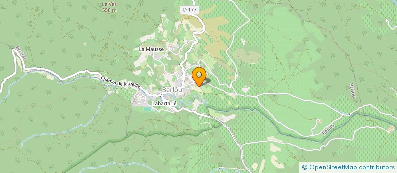 localisation de l'entreprise BGC CONSTRUCTION  BERLOU