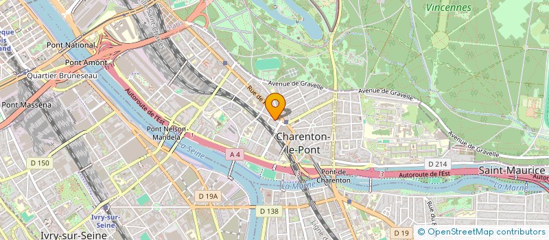 localisation de l'entreprise BGC NET à CHARENTON-LE-PONT