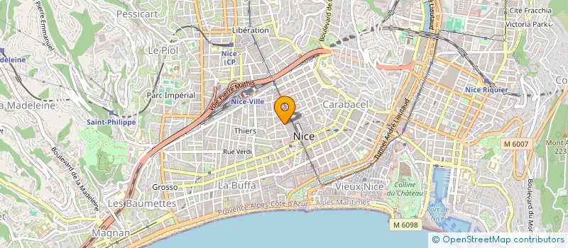 localisation de l'entreprise BGC NICE à NICE
