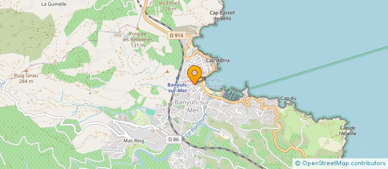 localisation de l'entreprise BGCG  BANYULS-SUR-MER