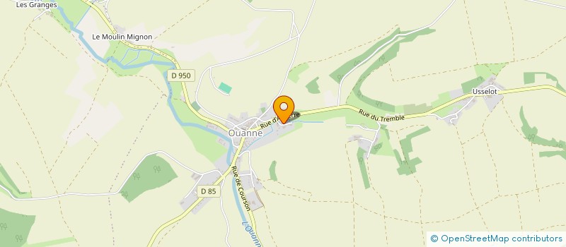 localisation de l'entreprise BGD  OUANNE