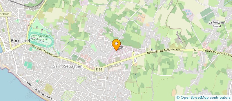 localisation de l'entreprise BGD à PORNICHET