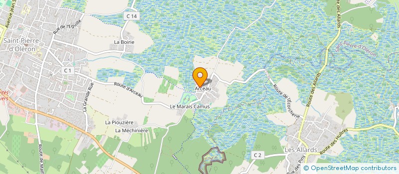 localisation de l'entreprise BGD IMMOBILIER  SAINT-PIERRE-D'OLERON