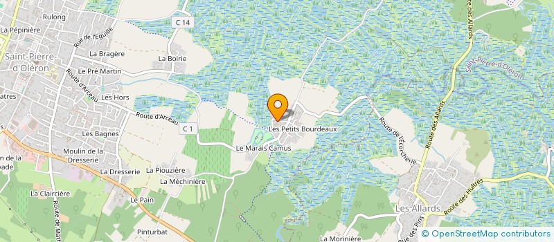 localisation de l'entreprise BGD MER  DOLUS-D'OLERON