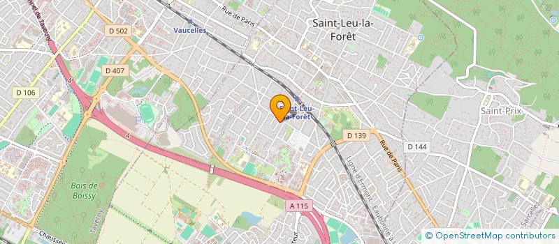 localisation de l'entreprise BGDG  SAINT-LEU-LA-FORET