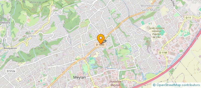 localisation de l'entreprise BGDS  MEYLAN