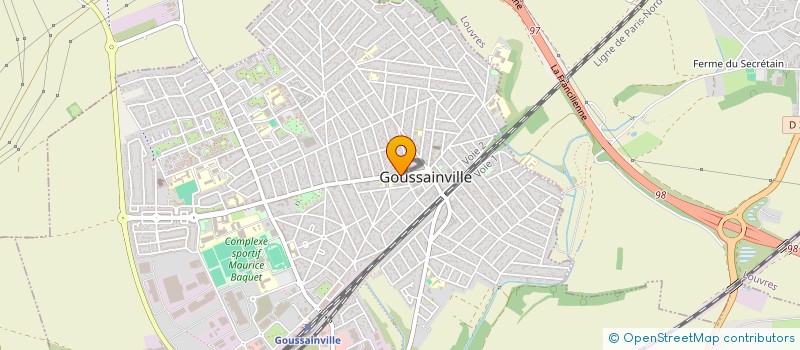 localisation de l'entreprise BGE à GOUSSAINVILLE