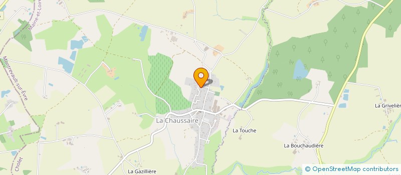localisation de l'entreprise BGE à BEAUPREAU-EN-MAUGES