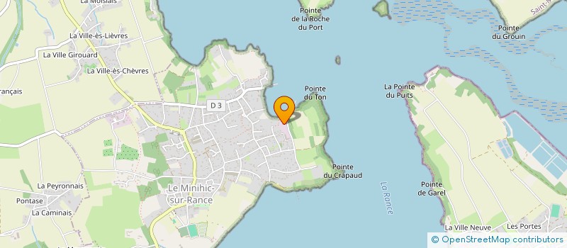 localisation de l'entreprise BGE  LE MINIHIC-SUR-RANCE