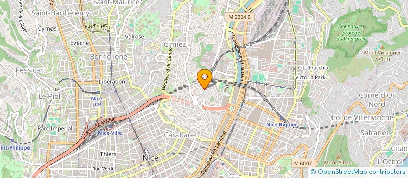 localisation de l'entreprise BGF  NICE