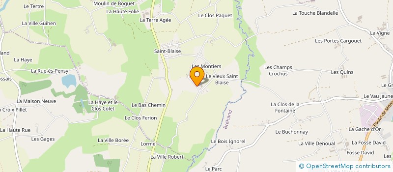 localisation de l'entreprise BGF DISTRIBUTION à QUESSOY