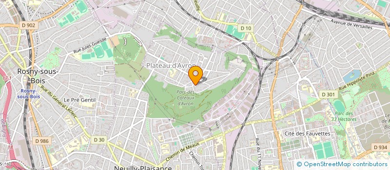 localisation de l'entreprise BGG RENOV à NEUILLY-PLAISANCE