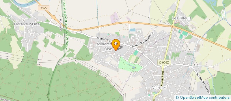 localisation de l'entreprise BGGCN BREVETS GRAND GIBIER CHASSE  ASNIERES-SUR-OISE