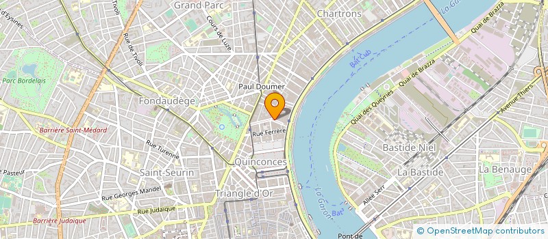 localisation de l'entreprise BGH2P  BORDEAUX