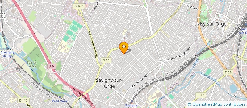 localisation de l'entreprise BGI  SAVIGNY-SUR-ORGE