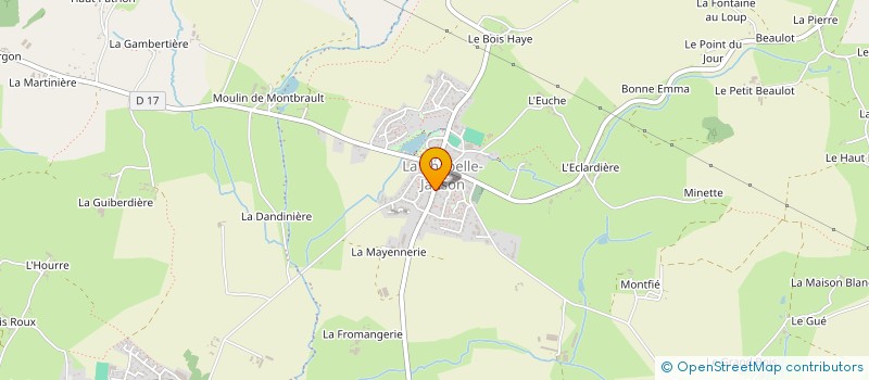 localisation de l'entreprise BGI BREIZH  LA CHAPELLE FLEURIGNE