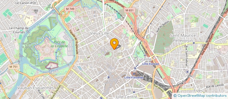 localisation de l'entreprise BGI INVESTIGATIONS à LILLE
