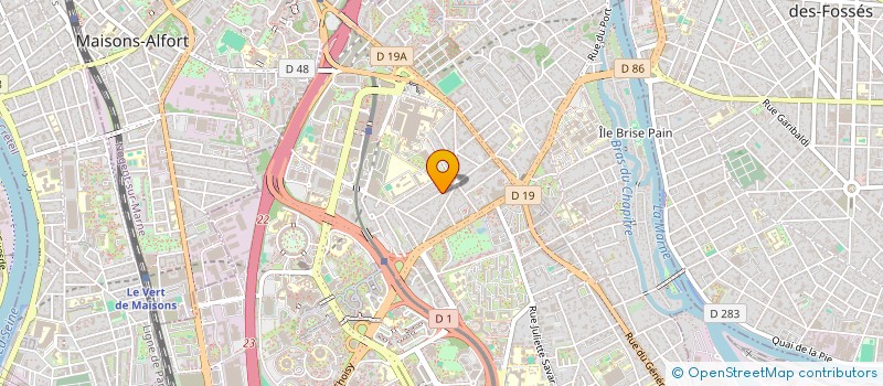 localisation de l'entreprise BGI-PARQUET  CRETEIL