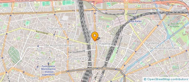 localisation de l'entreprise BGINVEST  PARIS