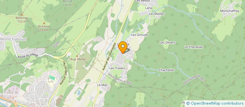 localisation de l'entreprise BGL  VAULNAVEYS-LE-BAS