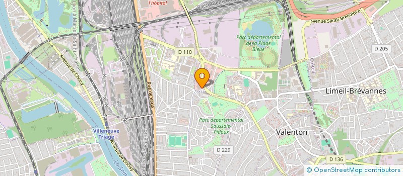 localisation de l'entreprise BGL à VALENTON