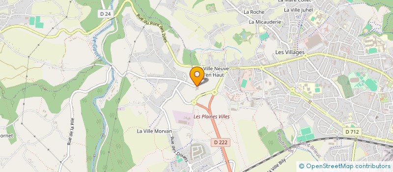 localisation de l'entreprise BGL  PLOUFRAGAN