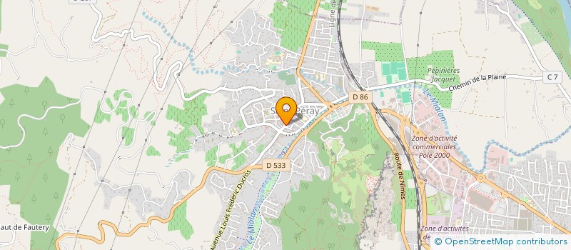 localisation de l'entreprise BGL à SAINT-PERAY