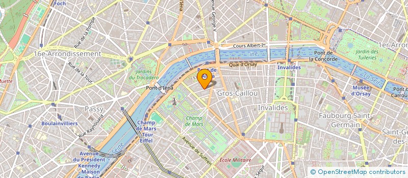 localisation de l'entreprise BGLCR  PARIS