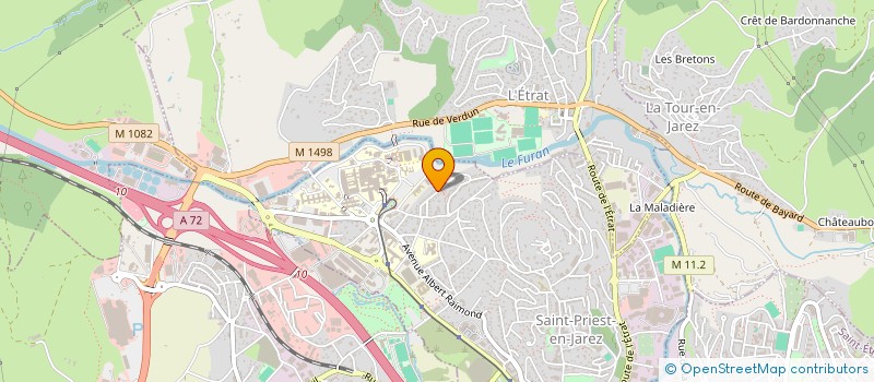 localisation de l'entreprise BGLEC  SAINT-PRIEST-EN-JAREZ