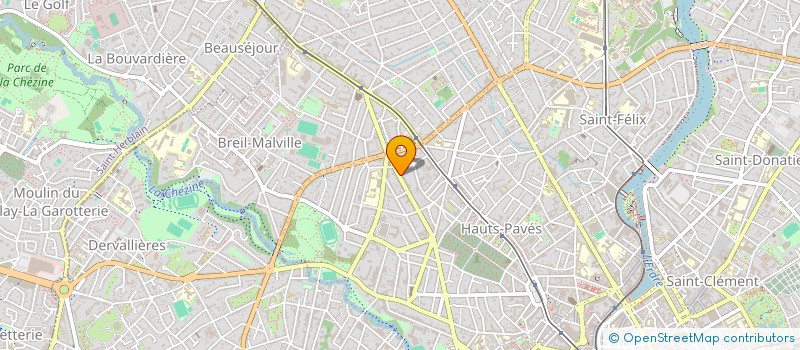 localisation de l'entreprise BGLG  NANTES