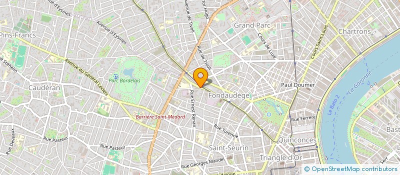 localisation de l'entreprise BGLG  BORDEAUX