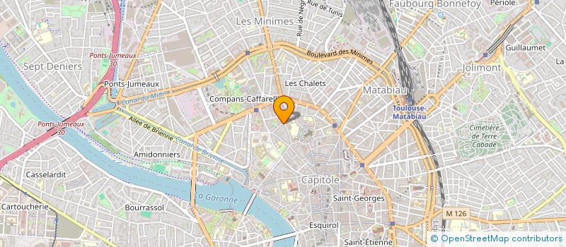 localisation de l'entreprise BGLLU  TOULOUSE