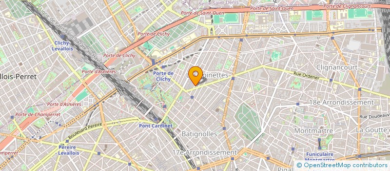 localisation de l'entreprise BGM à PARIS