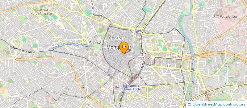 localisation de l'entreprise BGM à MONTPELLIER