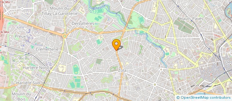 localisation de l'entreprise BGM à NANTES