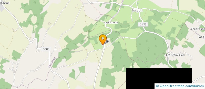 localisation de l'entreprise BGM CONSEIL  BEAULIEU-SUR-SONNETTE