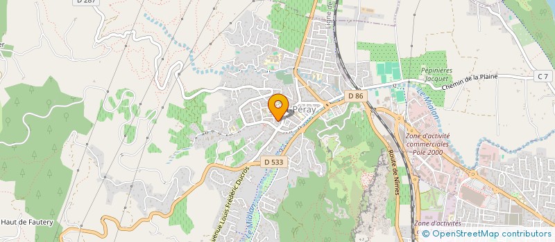 localisation de l'entreprise BGM SERVICES  SAINT-PERAY