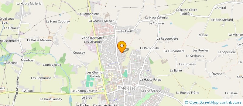 localisation de l'entreprise BGMCI  MELESSE