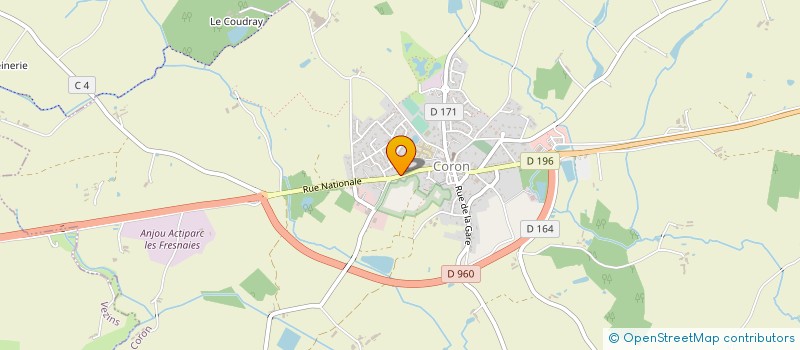 localisation de l'entreprise BGMI à YZERNAY