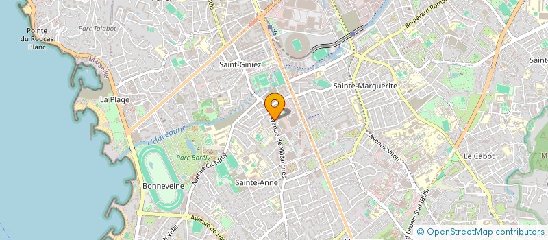 localisation de l'entreprise BGN à MARSEILLE