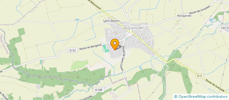 localisation de l'entreprise BGN  AUCAMVILLE