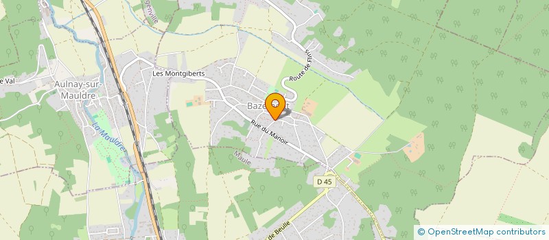 localisation de l'entreprise BGN SERVICES  BAZEMONT