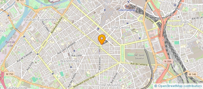 localisation de l'entreprise BGNT  LILLE