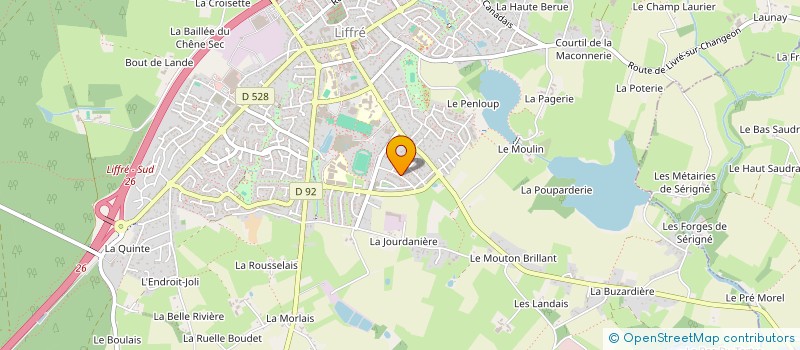 localisation de l'entreprise BGO  LIFFRE