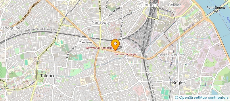 localisation de l'entreprise BGO AUTOMOBILES  BORDEAUX